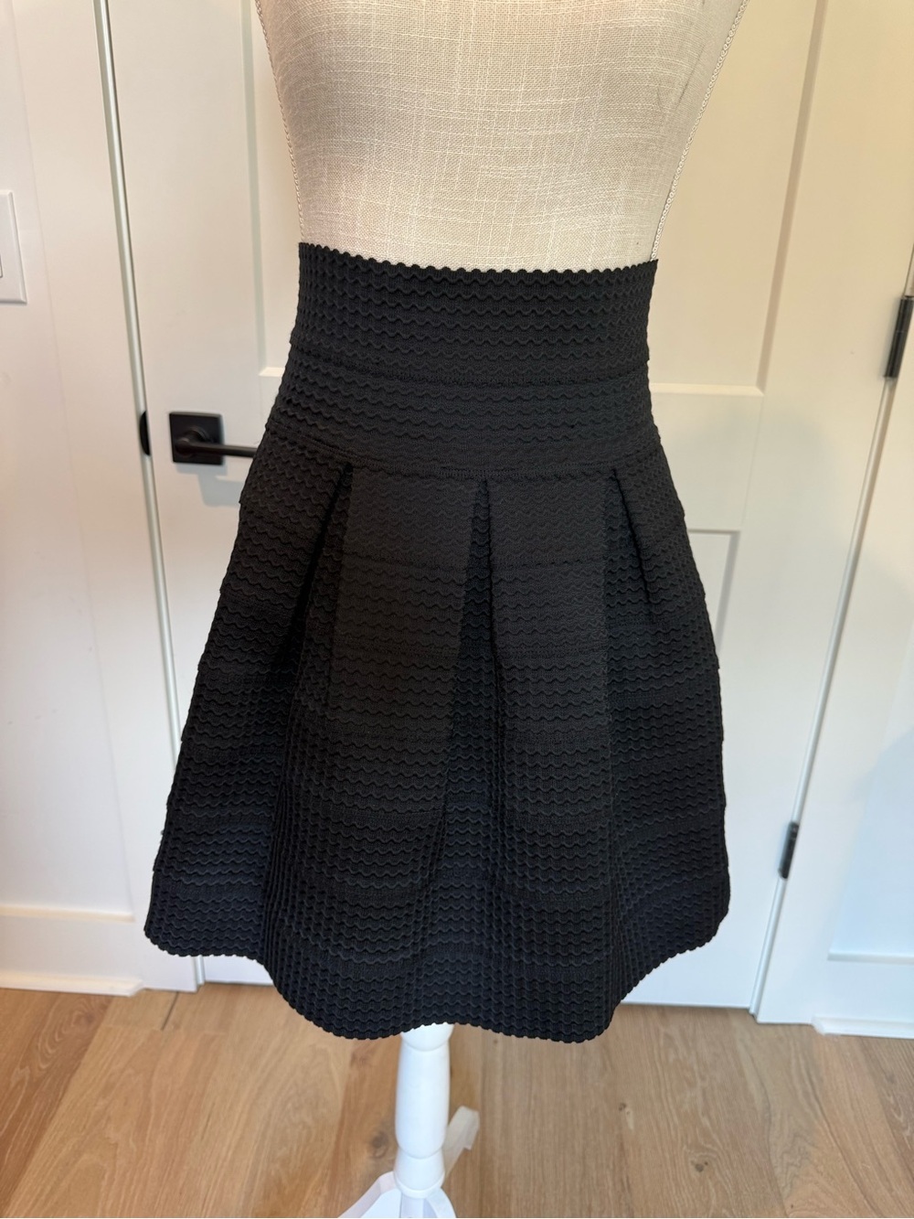 Girls From Savoy Textured Fit & Flare Mini Skirt | XS/S